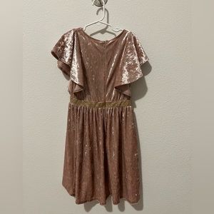 Crushed velvet girls Joyfolie dress size 6